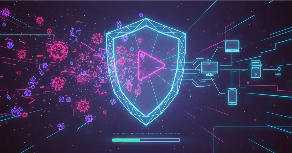 A digital representation of a firewall, symbolizing bypassing censorship and restrictions